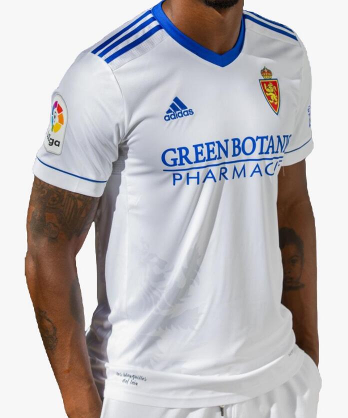 Real Zaragoza 2021/22 Home Shirt Soccer Jersey