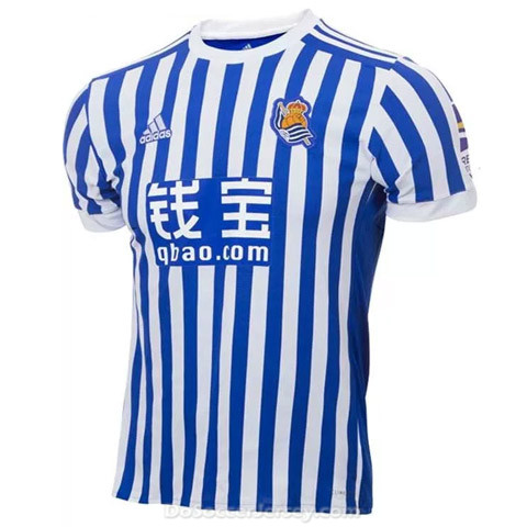 Real Sociedad 2017/18 Home Shirt Soccer Jersey