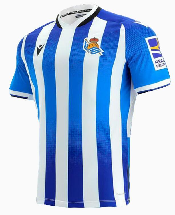 Real Sociedad 2021/22 Home Shirt Soccer Jersey