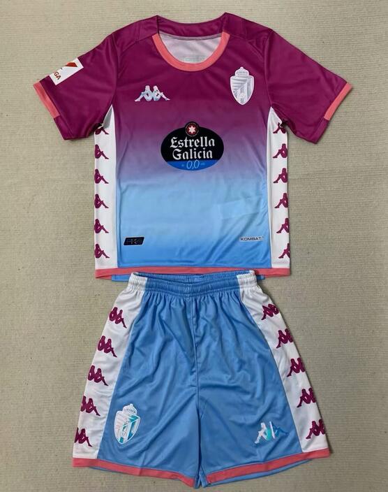 Real Valladolid 2023/24 Third Kids Soccer Kit Children Shirt + Shorts