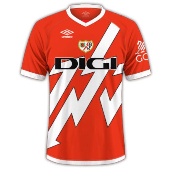 Rayo Vallecano 2024/25 Away Shirt Soccer Jersey