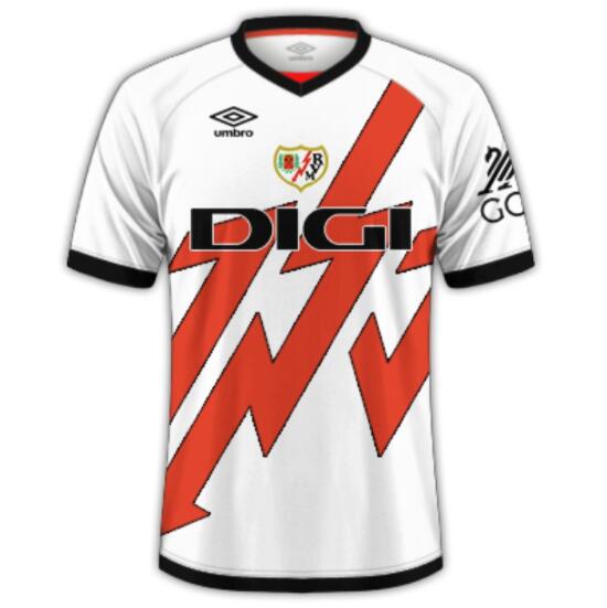 Rayo Vallecano 2024/25 Home Shirt Soccer Jersey