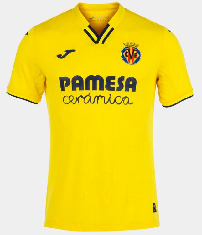 Villarreal 2021/22 Home Shirt Soccer Jersey
