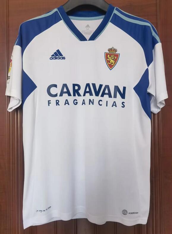 Real Zaragoza 2022/23 Home Shirt Soccer Jersey