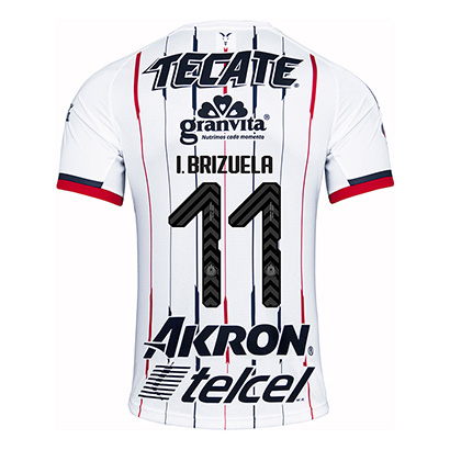 Deportivo Guadalajara Chivas 2018/19 I. BRIZUELA 11 Away Shirt Soccer Jersey