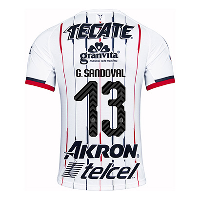 Deportivo Guadalajara Chivas 2018/19 SANDOVAL 13 Away Shirt Soccer Jersey