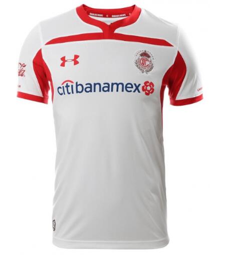 Deportivo Toluca FC 2018/19 Away Shirt Soccer Jersey