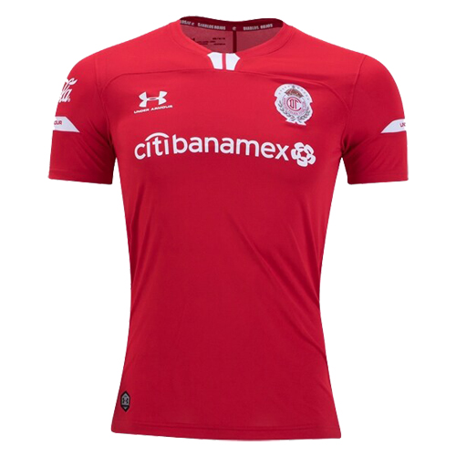 Deportivo Toluca FC 2019/20 Home Shirt Soccer Jersey