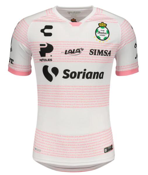 Santos Laguna 2020/21 Pink Shirt Soccer Jersey