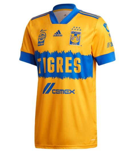 Tigres UANL 2020 Home Match Version Shirt Soccer Jersey