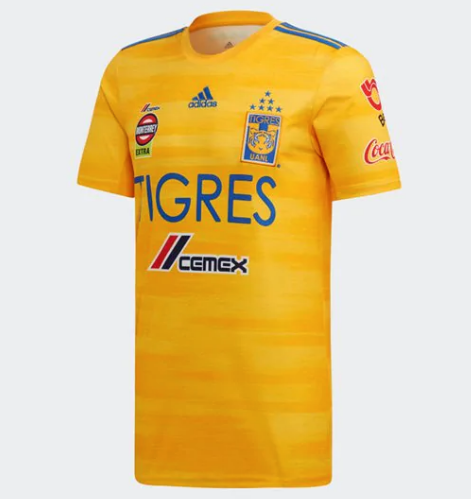 Tigres UANL 2019/2020 Home Shirt Soccer Jersey