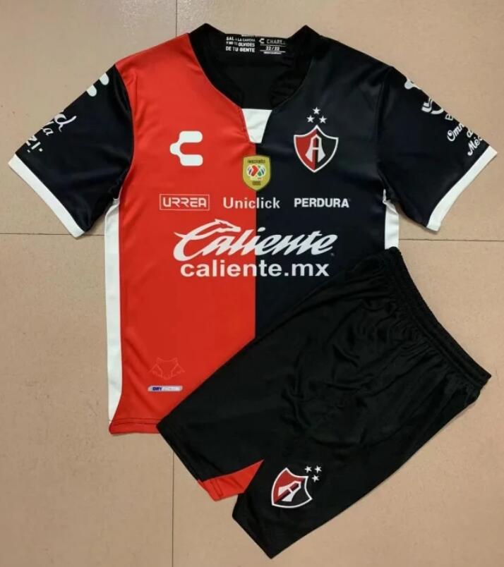 Atlas de Guadalajara 2022/23 Home Kids Soccer Jersey Kit Children Shirt And Shorts
