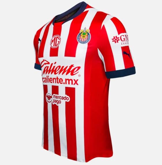 Deportivo Guadalajara Chivas 2024/25 Home Match Version Shirt Soccer Jersey