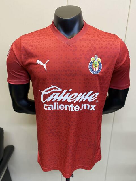 Deportivo Guadalajara Chivas 2023/24 Red Match Version Training Shirt