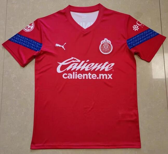 Deportivo Guadalajara Chivas 2022/23 Red Training Shirt