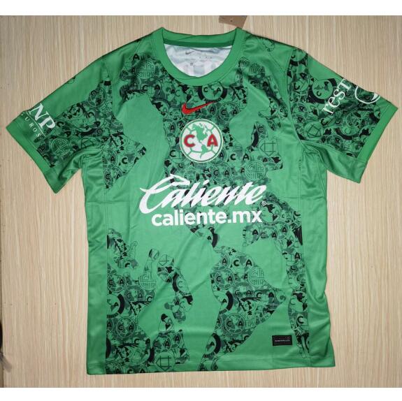 Club America 2024/25 Goalkeeper Green Shirt Soccer Jersey