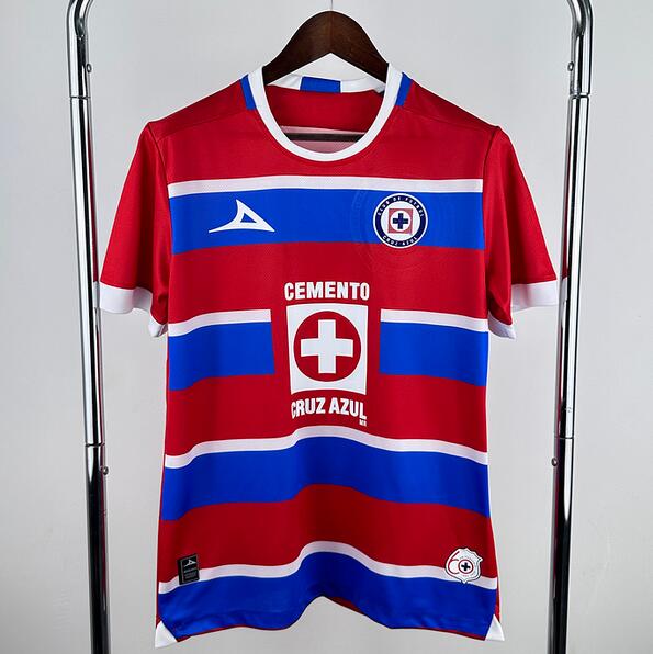Cruz Azul 2024/25 Goalkeeper Red Blue Shirt Soccer Jersey