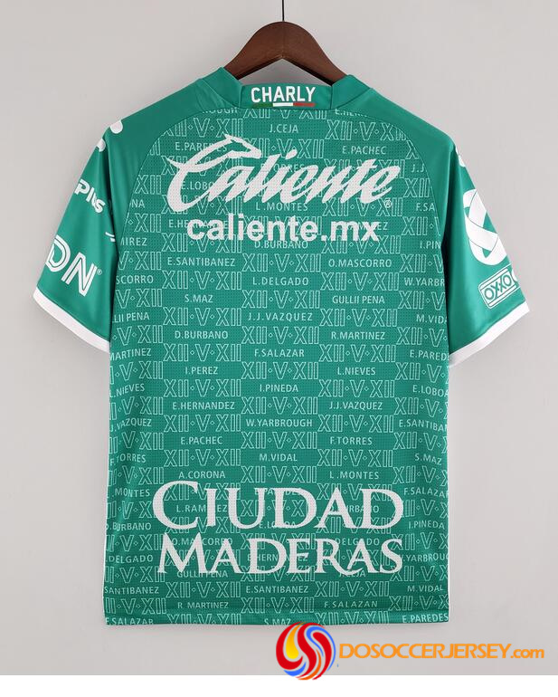 Club León 2022/23 Home Shirt Soccer Jersey Dosoccerjersey Shop
