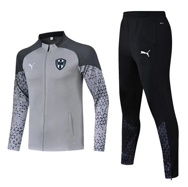 Monterrey 2023/24 Grey Training Suits (JacketT+Trouser)