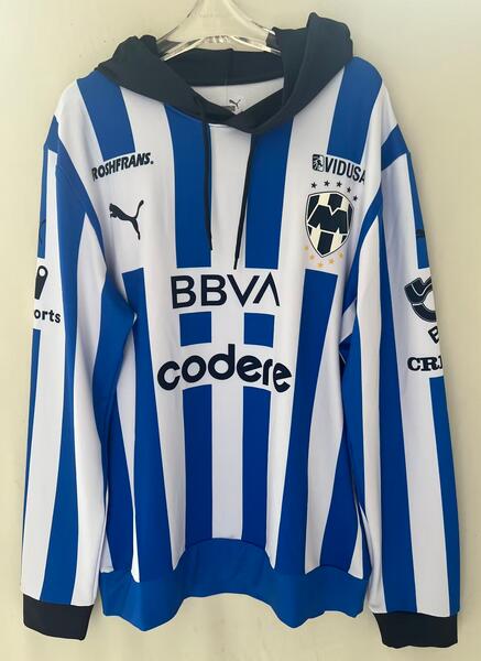 Monterrey 2023/24 Blue Hoodie Top