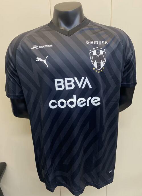 Monterrey 2023/24 Goalkeeper Black Match Version Shirt Soccer Jersey
