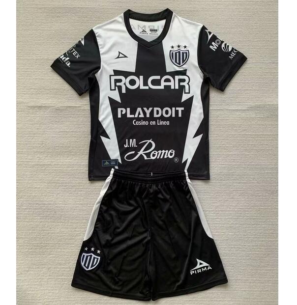 Necaxa 2023/24 Away Kids Soccer Kits Children Shirt and Shorts
