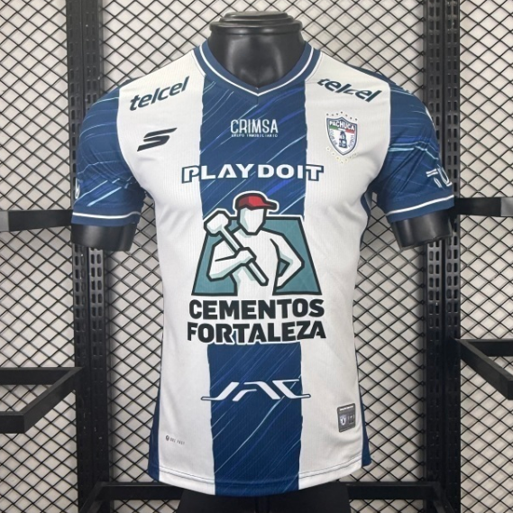 CF Pachuca 2025/26 Home Match Version Shirt Soccer Jersey