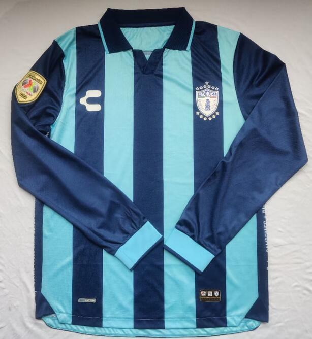 CF Pachuca 2023/24 Souvenir Long Sleeved Shirt Soccer Jersey