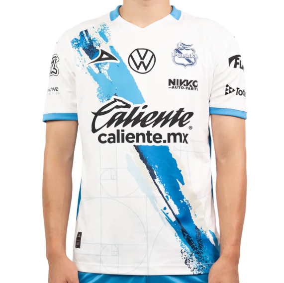 Club Puebla 2025/26 Home Shirt Soccer Jersey