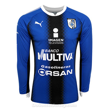 Queretaro 2017/18 Home Long Sleeved Shirt Soccer Jersey