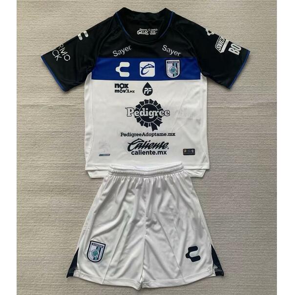 Queretaro FC de Mexico 2023/24 Home Kids Soccer Kits Children Shirt and Shorts