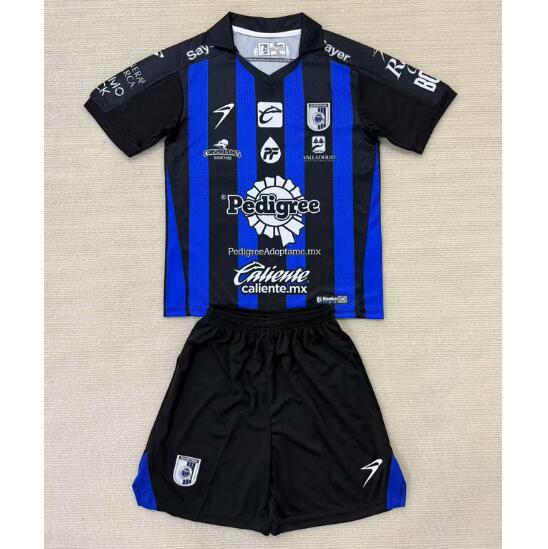 Queretaro FC de Mexico 2024/25 Home Kids Soccer Kits Children Shirt and Shorts