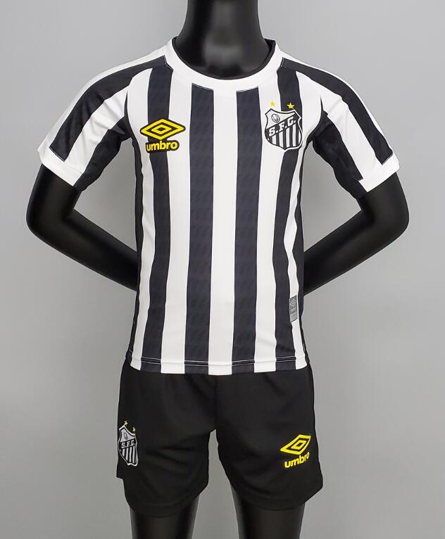 Santos FC 2021/22 Away Kids Soccer Children Kit