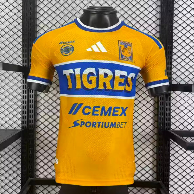 Tigres UANL 2026/27 Home Match Version Shirt Soccer Jersey