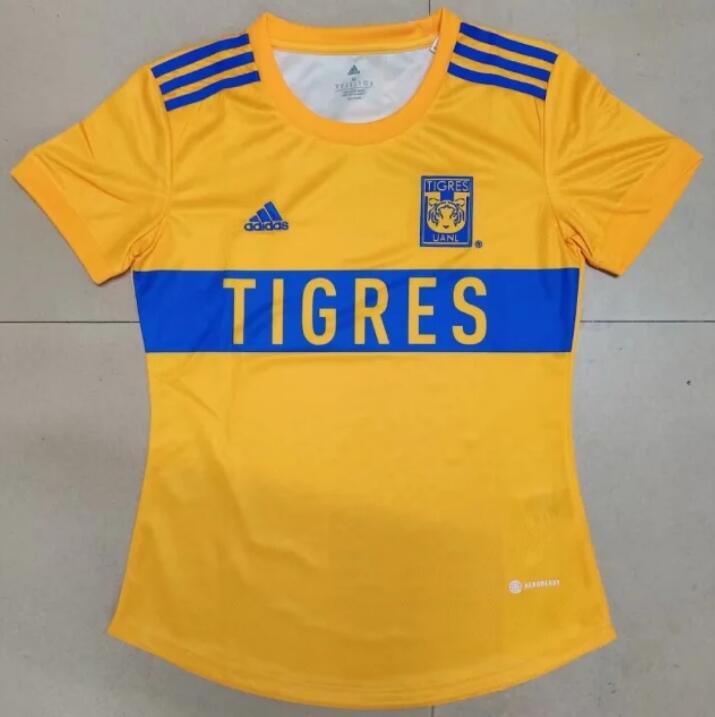 Tigres UANL 2022/23 Home Women Shirt Soccer Jersey