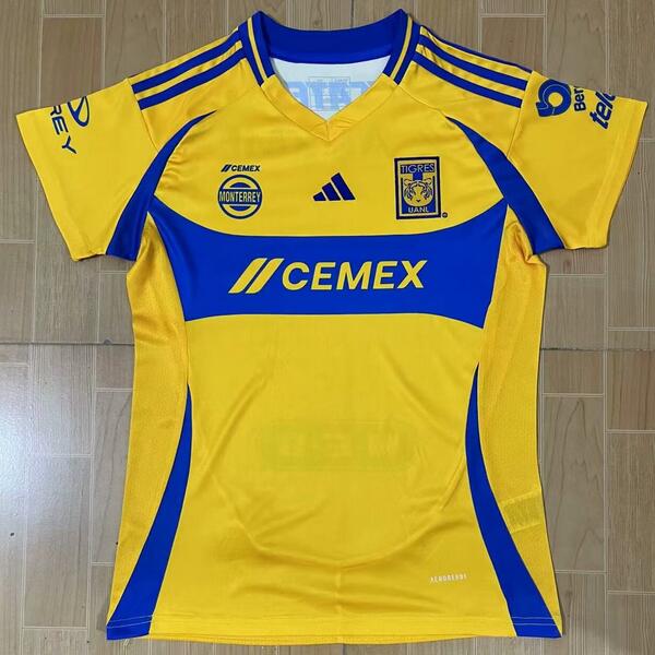 Tigres UANL 2024/25 Home Women Shirt Soccer Jersey