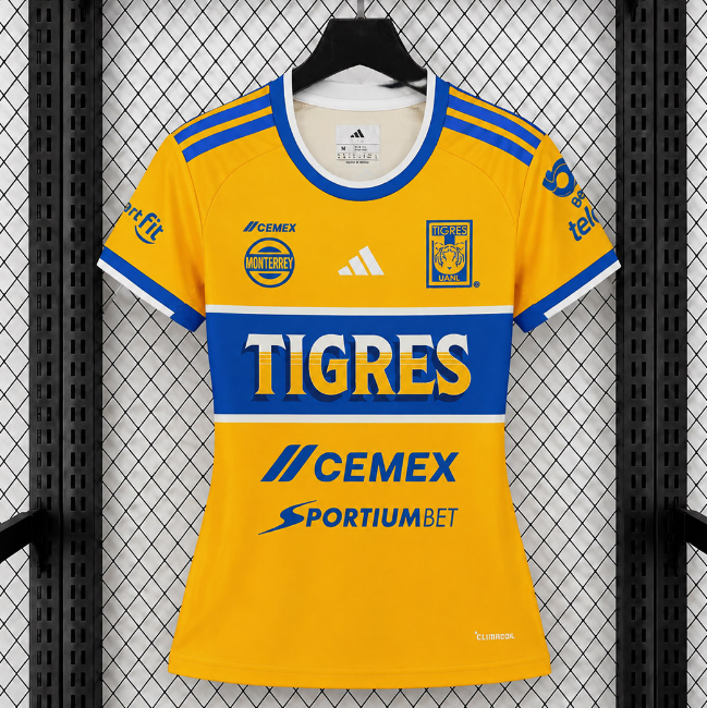 Tigres UANL 2026/27 Home Women Shirt Soccer Jersey