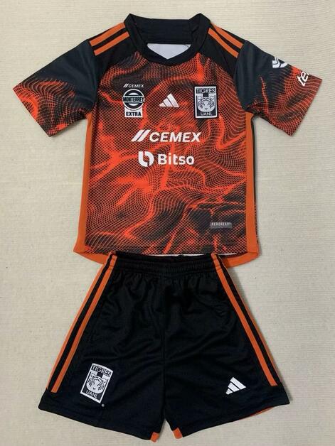 Tigres 2023/24 Third Kids Soccer Kits Children Shirt + Shorts