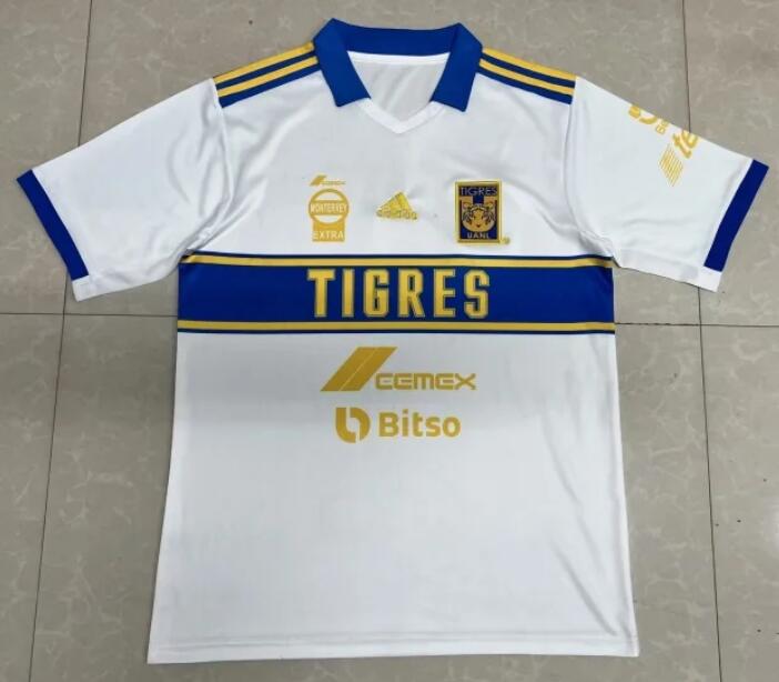 Tigres UANL 2022/23 Third White Shirt Soccer Jersey