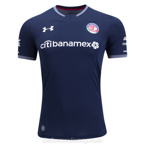 Deportivo Toluca FC 2017/18 Third Shirt Soccer Jersey