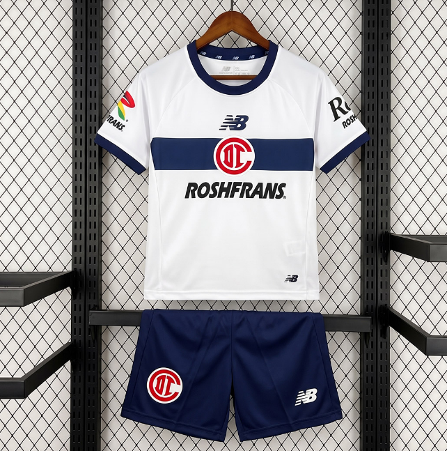 Deportivo Toluca 2026/27 Away Kids Soccer Youth Kit Shirt + Shorts