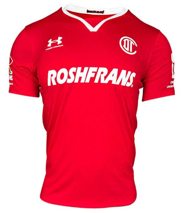 Deportivo Toluca FC 2022/23 Home Shirt Soccer Jersey
