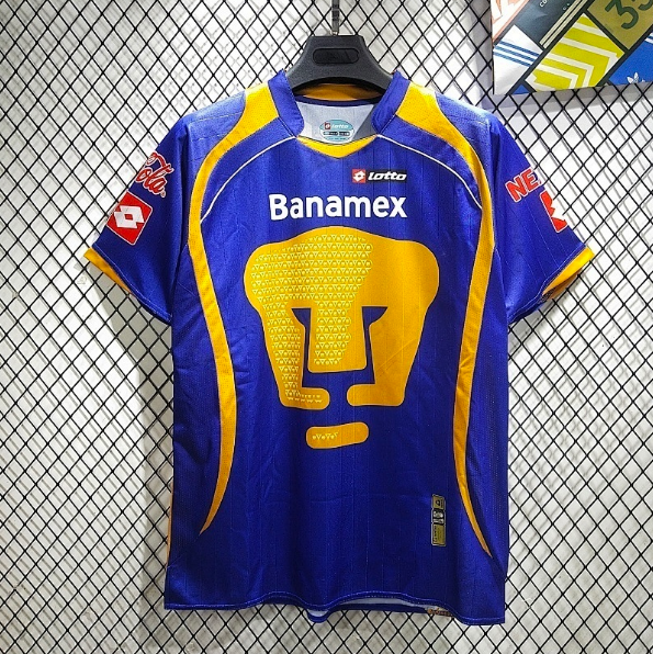 UNAM 2008/09 Away Retro Shirt Soccer Jersey
