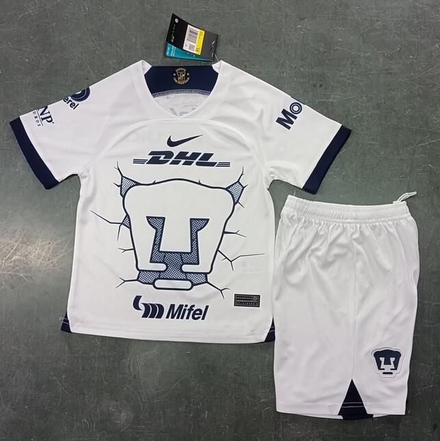 Unam 2023/24 Home Kids Soccer Suits Children Shirt + Shorts