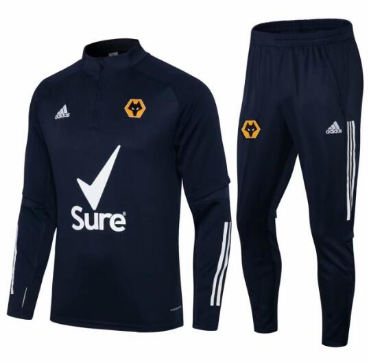 Wolves 2021/22 Borland Training Suits (Sweatshirt+Trouser)