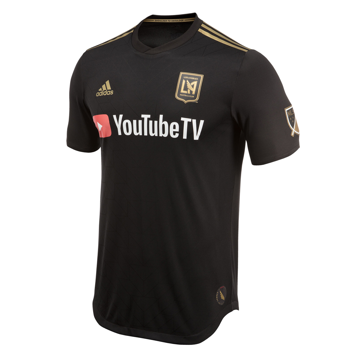 Match Version Los Angeles FC 2018/19 Home Shirt Soccer Jersey