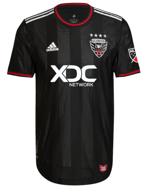 D.C. United 2022/23 Home Match Version Shirt Soccer Jersey
