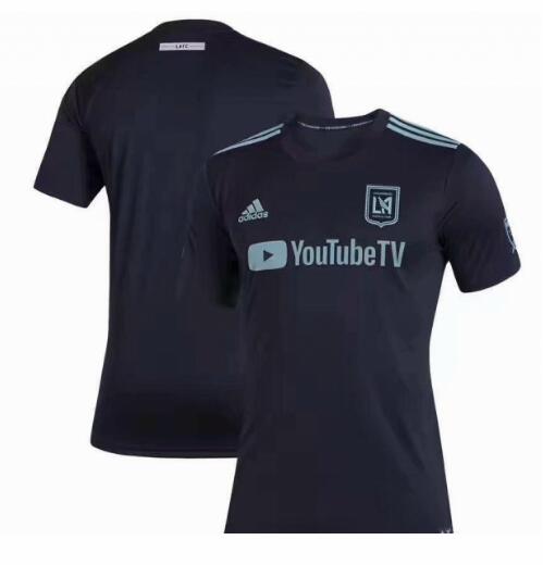 Los Angeles FC 2019/2020 Dark Blue Shirt Soccer Jersey White