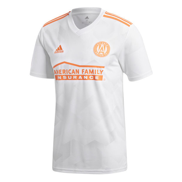 Atlanta United FC 2018/19 Away Shirt Soccer Jersey White