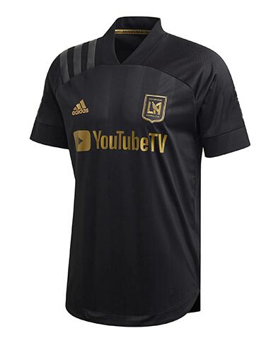 Match Version Los Angeles FC 2020/21 Home Shirt Soccer Jersey